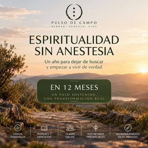 ESPIRITUALIDAD SIN ANESTESIA — 12 MESES