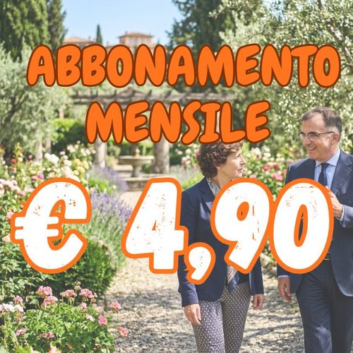ABBONAMENTO  mensile € 4,90