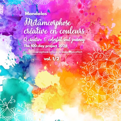 Volume 1/2 - Mandalas - Album de coloriage à imprimer