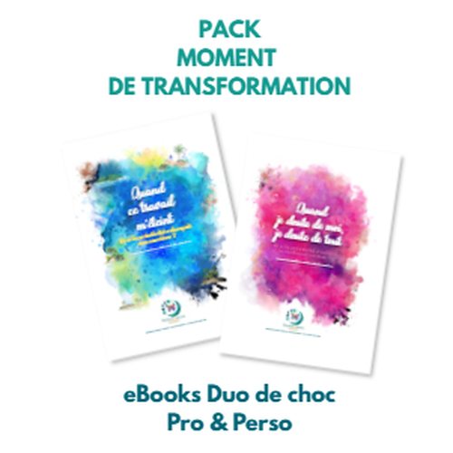 Pack Duo : Moment de transformation